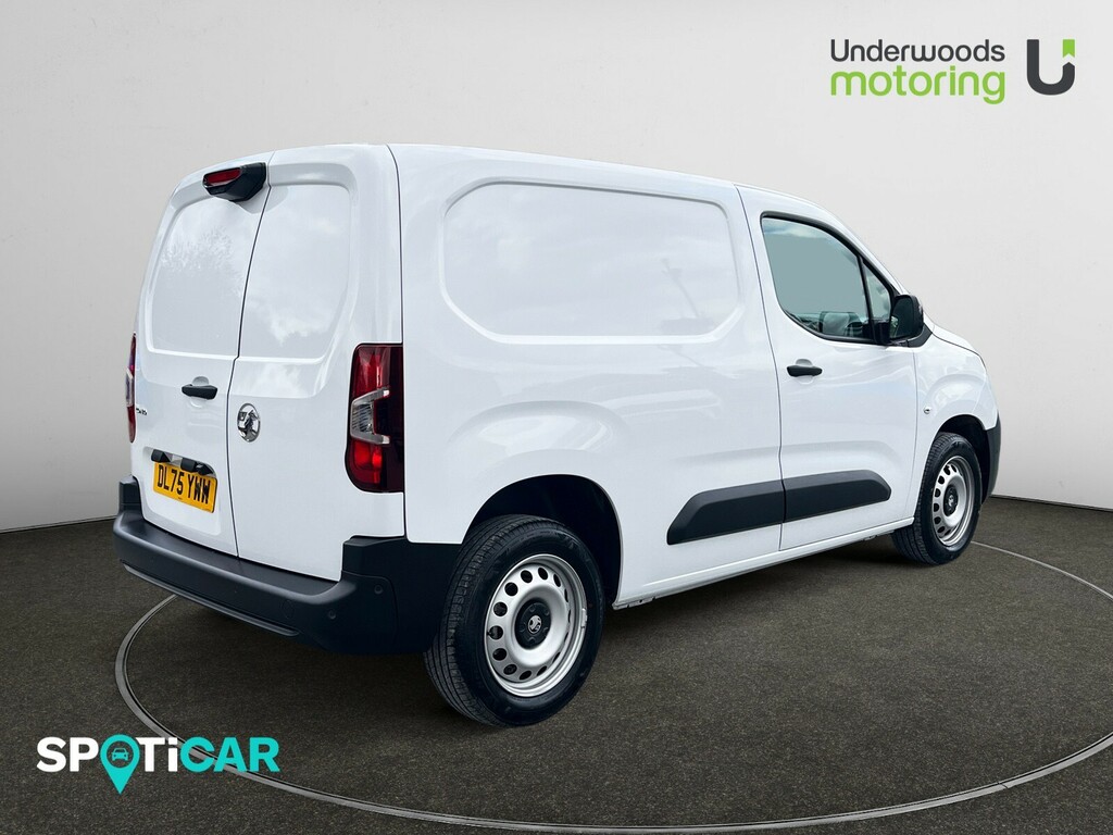 Vauxhall Combo 1.5 Turbo D 100Ps Prime Plus H1 Van DL75YWW White #5