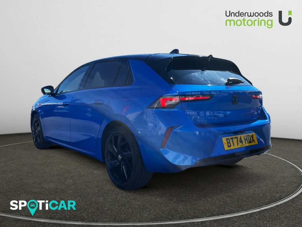 Vauxhall Astra 1.2 Turbo 130 Gs BT74HDX Blue #3