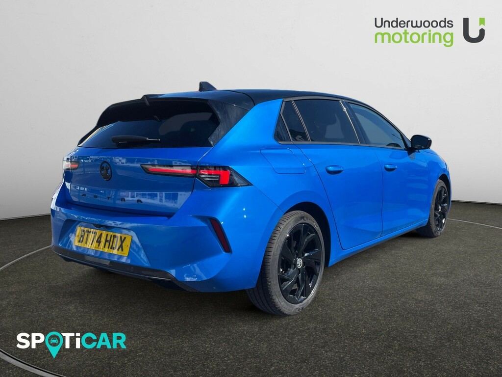 Vauxhall Astra 1.2 Turbo 130 Gs BT74HDX Blue #5
