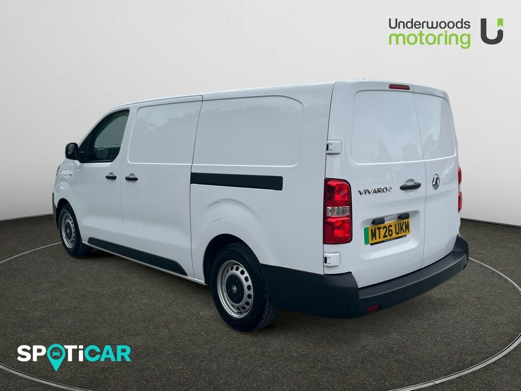 Vauxhall Vivaro 100Kw 75Kwh Prime H1 Van MT26UKM White #3