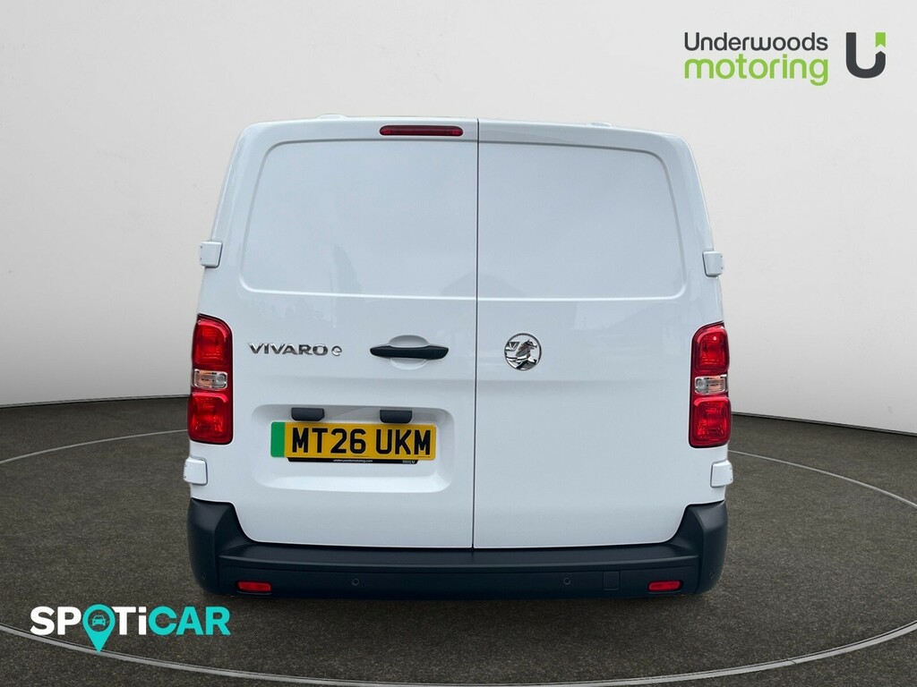 Vauxhall Vivaro 100Kw 75Kwh Prime H1 Van MT26UKM White #6