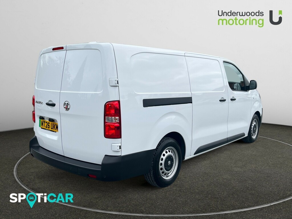 Vauxhall Vivaro 100Kw 75Kwh Prime H1 Van MT26UKM White #5