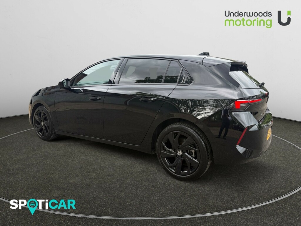Vauxhall Astra 1.2 Turbo 130Ps Gs RF23BUA Black #3