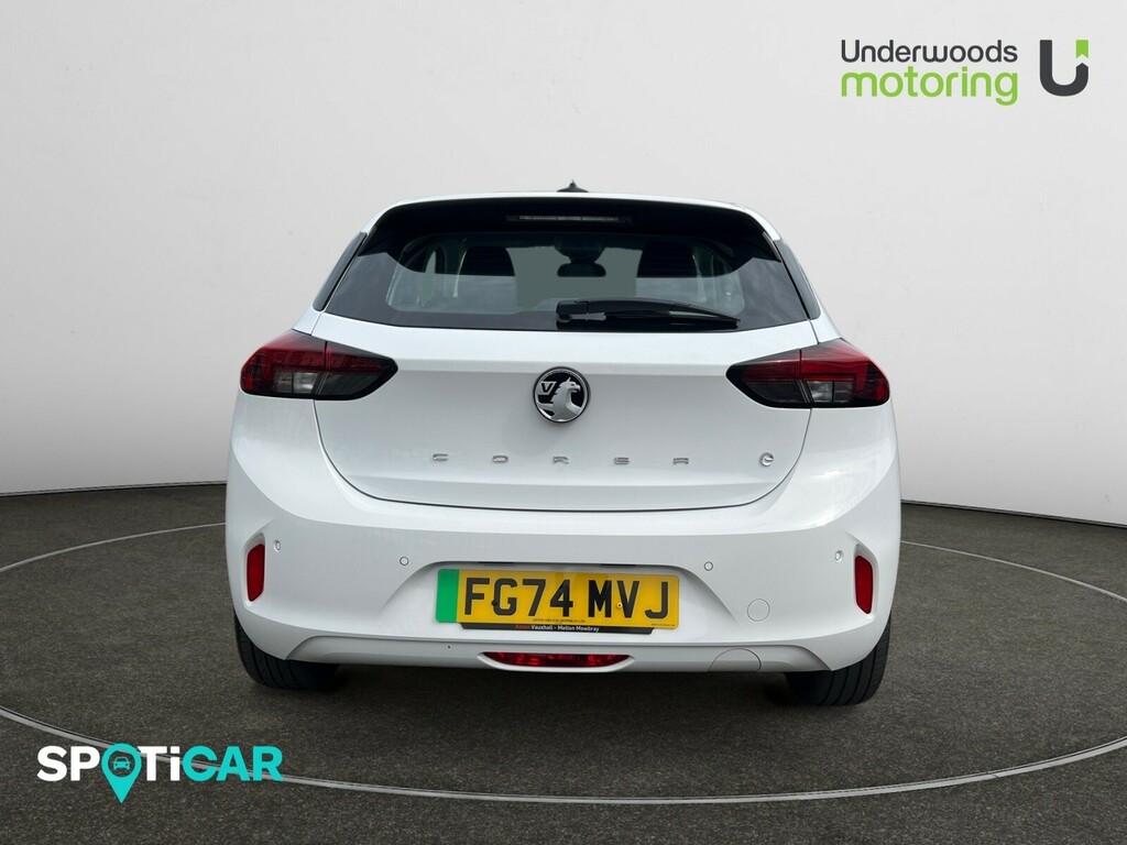 Vauxhall Corsa-e 100Kw Design 50Kwh FG74MVJ White #5