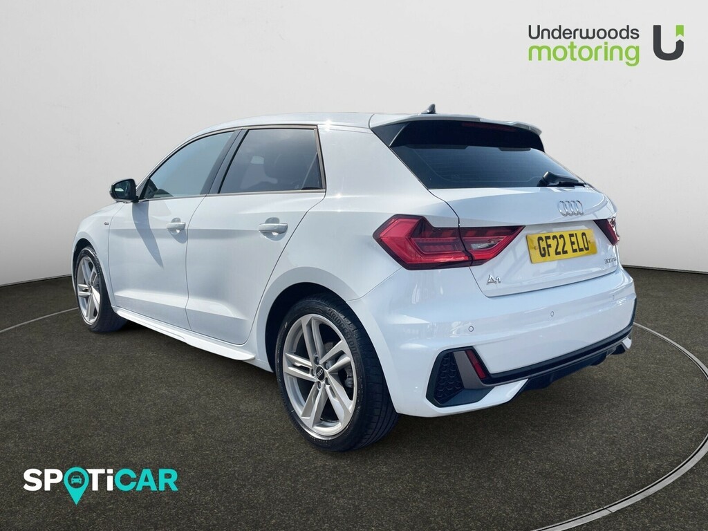 Audi A1 30 Tfsi 110 S Line S Tronic GF22ELO White #3