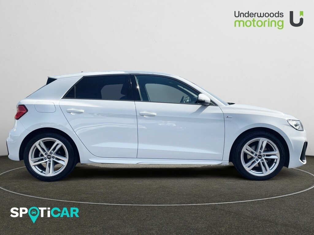 Audi A1 30 Tfsi 110 S Line S Tronic GF22ELO White #4