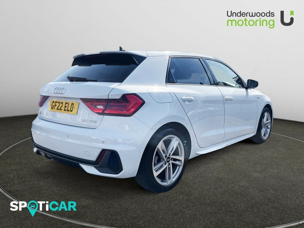 Audi A1 30 Tfsi 110 S Line S Tronic GF22ELO White #5