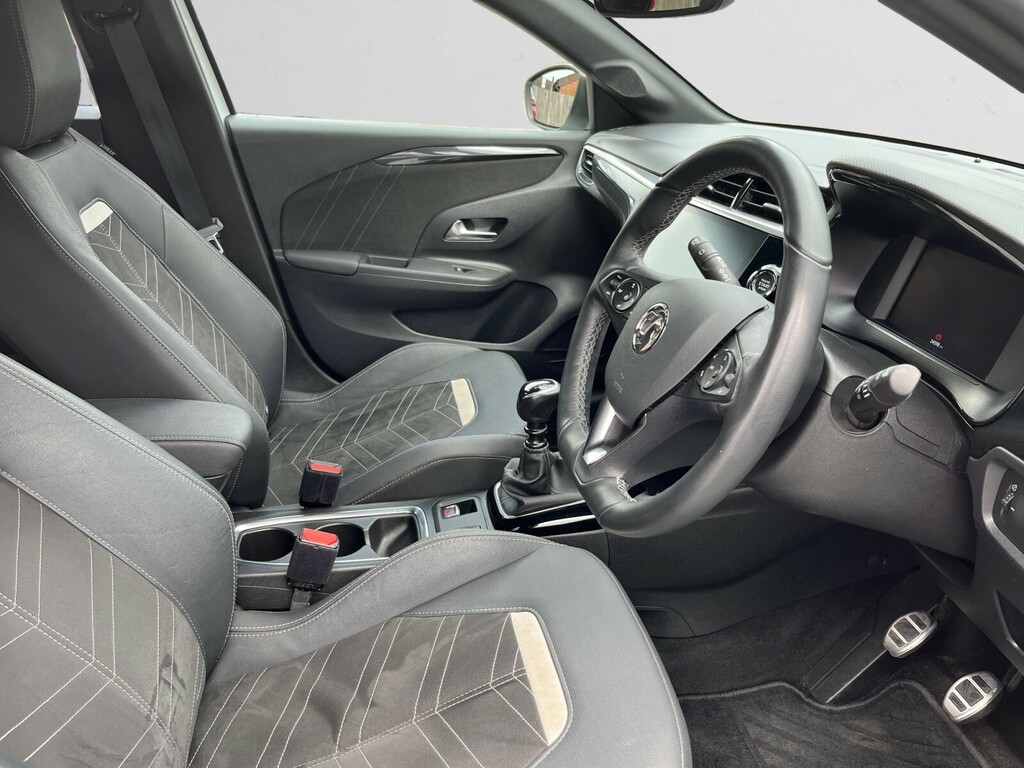Vauxhall Corsa 1.2 100Ps Turbo Ultimate LO23CDZ White #2