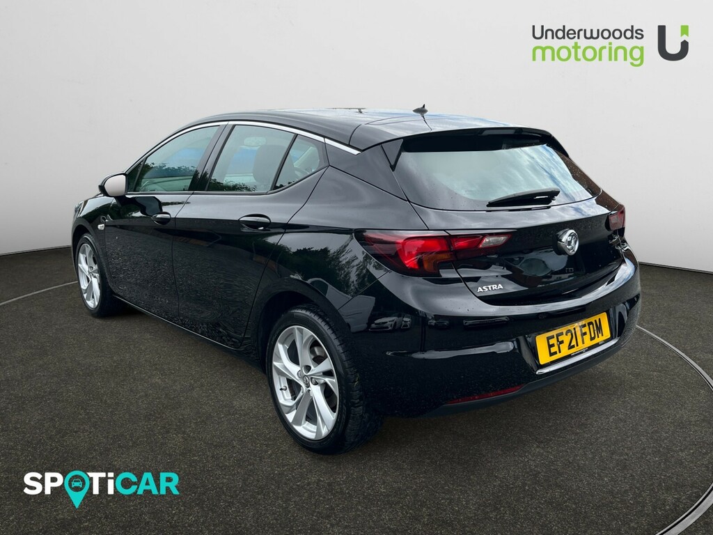 Vauxhall Astra 1.2 Turbo 145 Sri EF21FDM Black #3