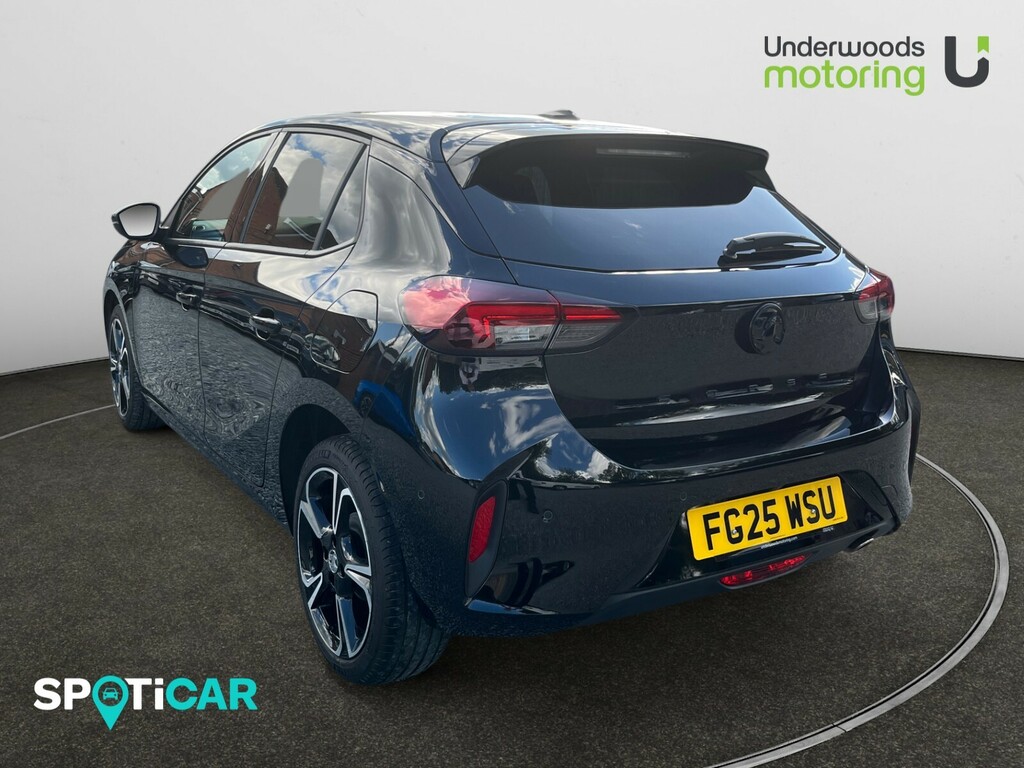 Vauxhall Corsa 1.2 Turbo 100Ps Gs FG25WSU Black #3