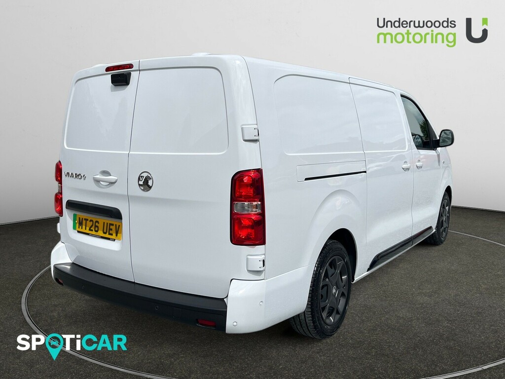 Vauxhall Vivaro 100Kw 75Kwh Pro H1 Van MT26UEV White #5
