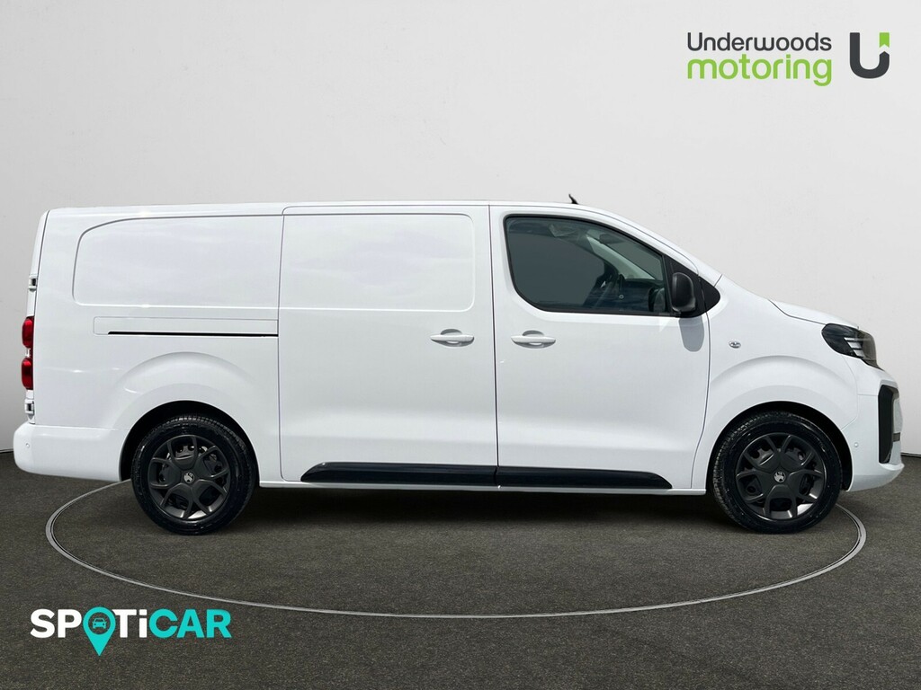 Vauxhall Vivaro 100Kw 75Kwh Pro H1 Van MT26UEV White #4