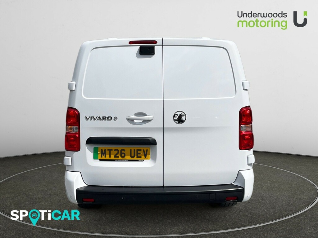 Vauxhall Vivaro 100Kw 75Kwh Pro H1 Van MT26UEV White #6