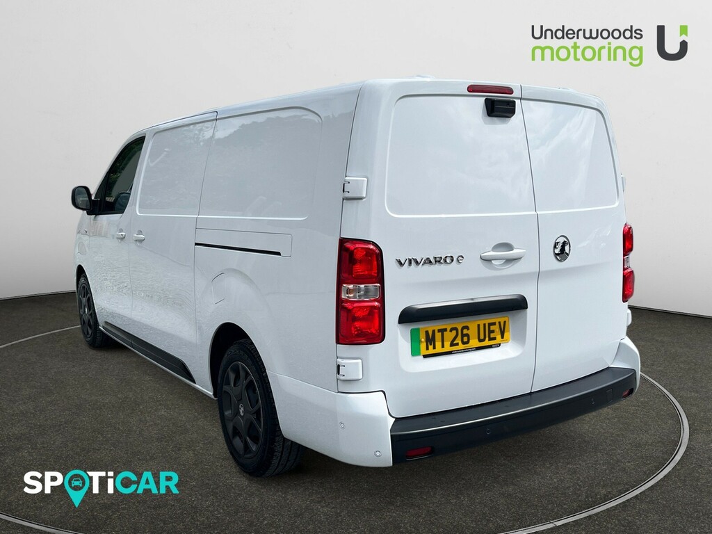 Vauxhall Vivaro 100Kw 75Kwh Pro H1 Van MT26UEV White #3