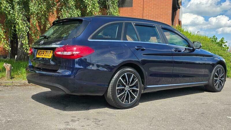 Mercedes-Benz C Class 1.6 C200d Se G-tronic WG69ZDZ Blue #4