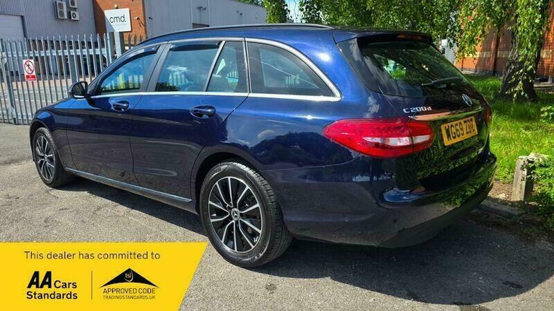 Mercedes-Benz C Class 1.6 C200d Se G-tronic WG69ZDZ Blue #5