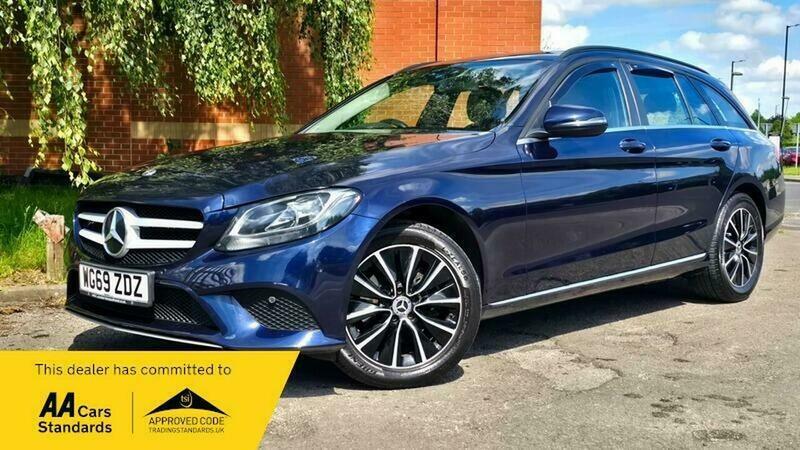 Mercedes-Benz C Class 1.6 C200d Se G-tronic WG69ZDZ Blue #3