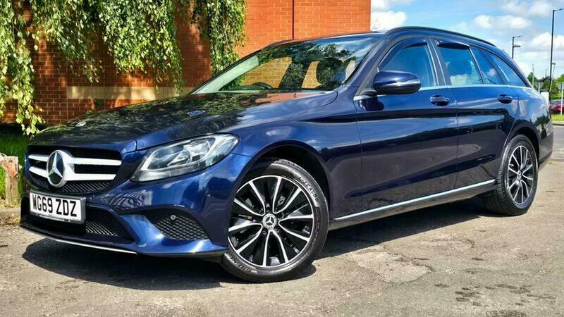 Mercedes-Benz C Class 1.6 C200d Se G-tronic Blue
