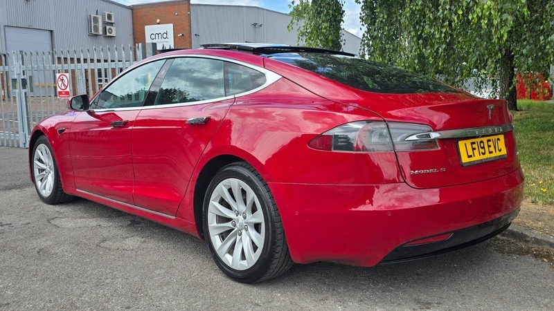 Tesla Model S 100D Dual Motor LF19EVC Red #5