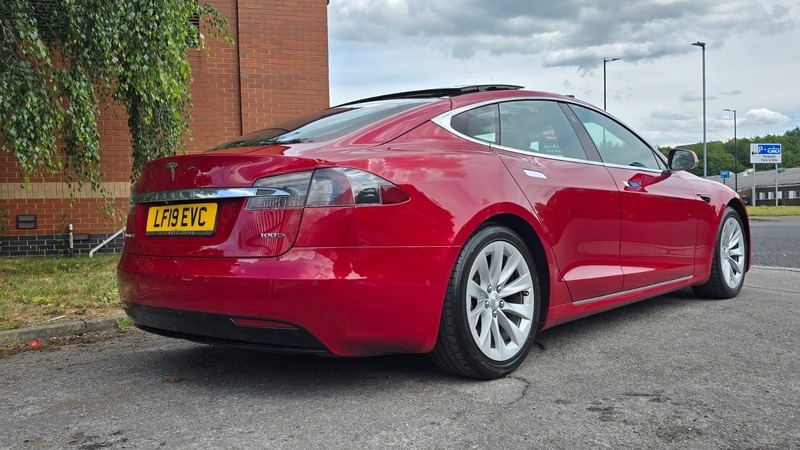 Tesla Model S 100D Dual Motor LF19EVC Red #6
