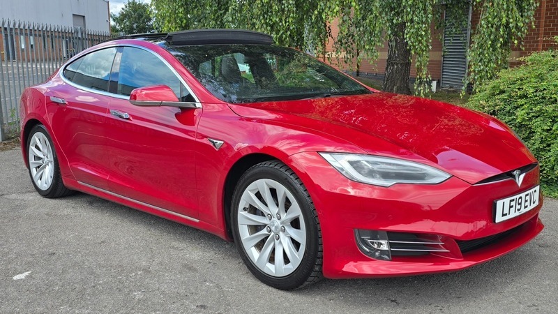 Tesla Model S 100D Dual Motor LF19EVC Red #4