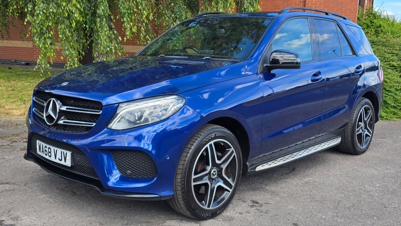 Mercedes-Benz GLE Class Gle250d Amg Night Edition WA68VJV Blue #3