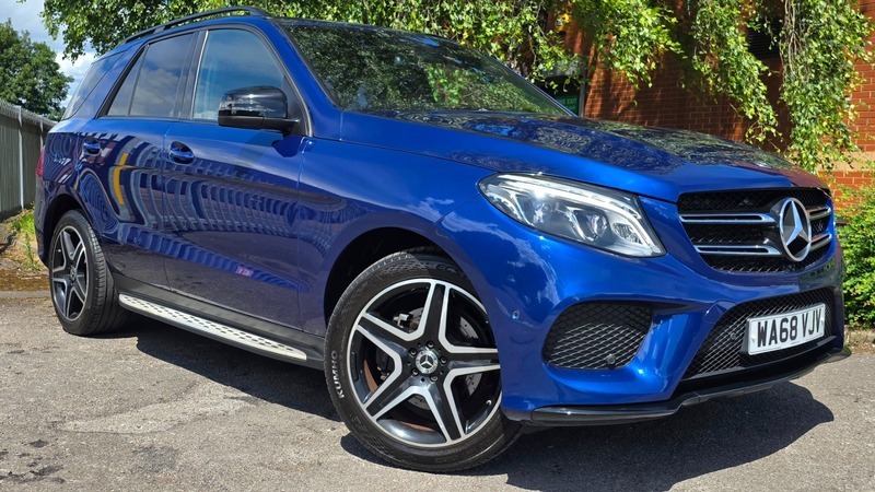 Mercedes-Benz GLE Class Gle250d Amg Night Edition WA68VJV Blue #2