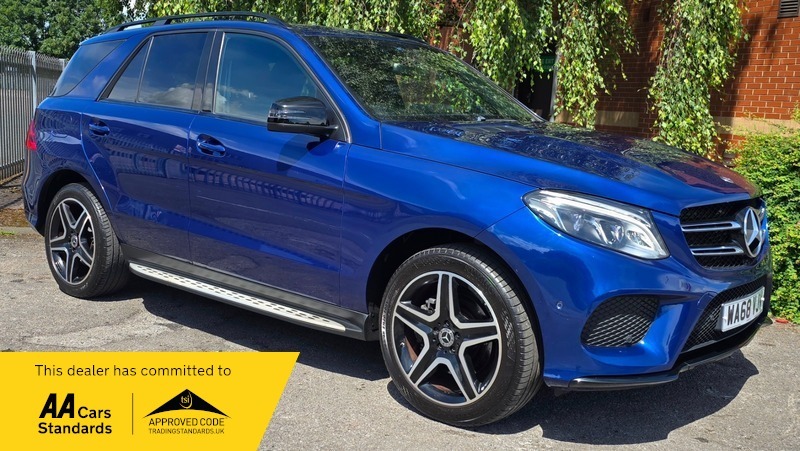 Mercedes-Benz GLE Class Gle250d Amg Night Edition WA68VJV Blue #4