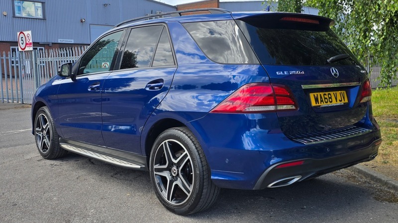 Mercedes-Benz GLE Class Gle250d Amg Night Edition WA68VJV Blue #6