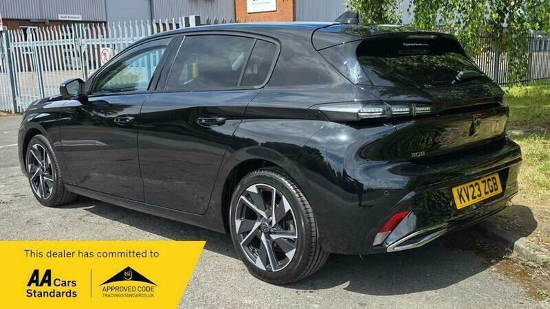 Peugeot 308 1.5 Bluehdi Allure Premium KV23ZGB Black #4