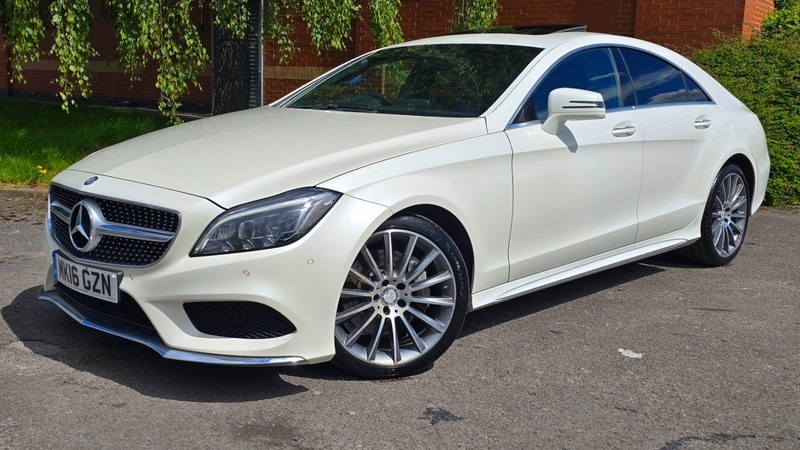 Mercedes-Benz CLS 3.0 Cls350d V6 Amg MK16GZN White #2