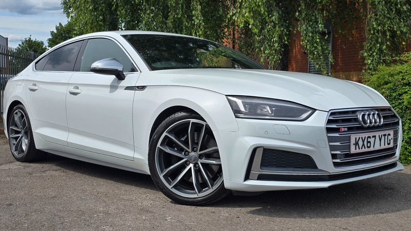 Audi S5 3.0 Tfsi V6 Sportback KX67YTG White #2