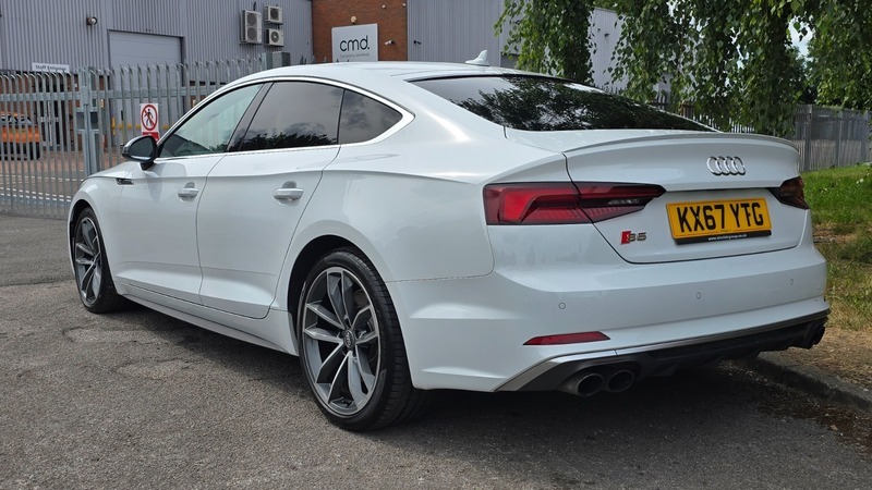 Audi S5 3.0 Tfsi V6 Sportback KX67YTG White #4