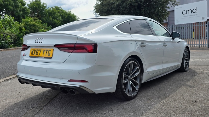 Audi S5 3.0 Tfsi V6 Sportback KX67YTG White #3
