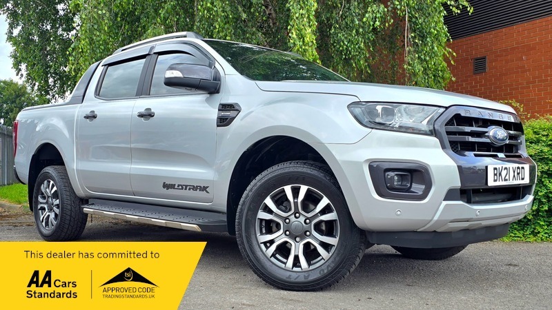 Ford Ranger 2.0 Ecoblue Wildtrak Pickup Silver