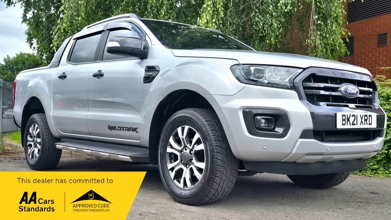 Ford Ranger 2.0 Ecoblue Wildtrak Pickup BK21XRD Silver #3