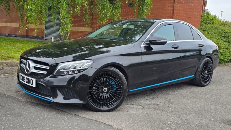 Mercedes-Benz C Class 2.0 C220d Sport Saloon Black
