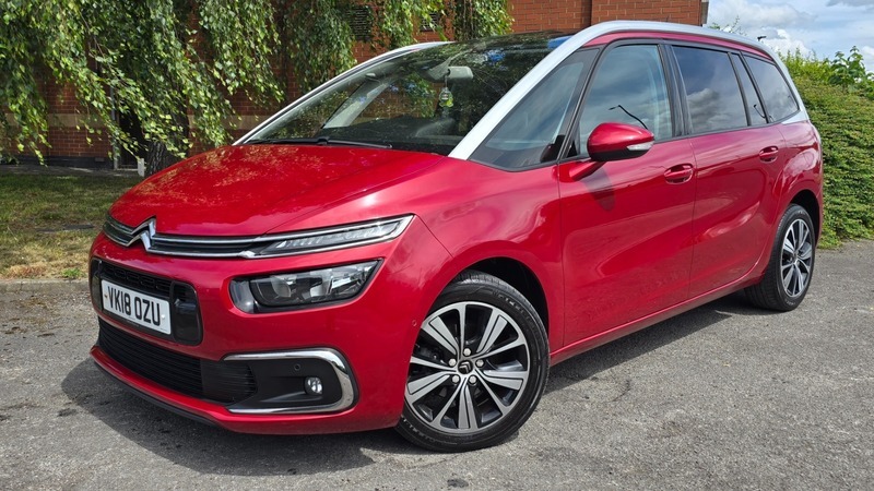 Citroen C4 Picasso 1.6 Bluehdi Flair Mpv Red