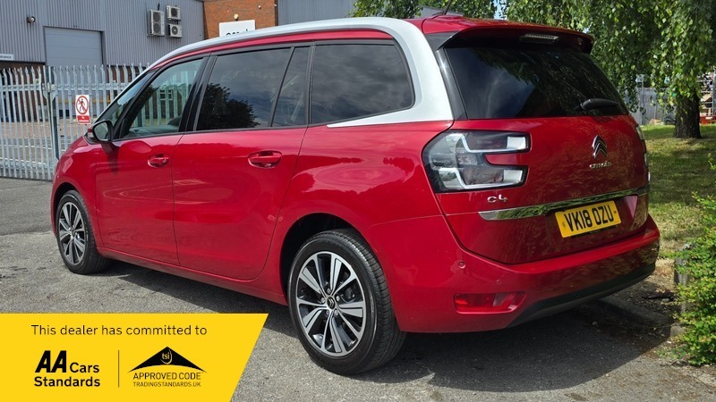 Citroen C4 Picasso 1.6 Bluehdi Flair Mpv Red #4