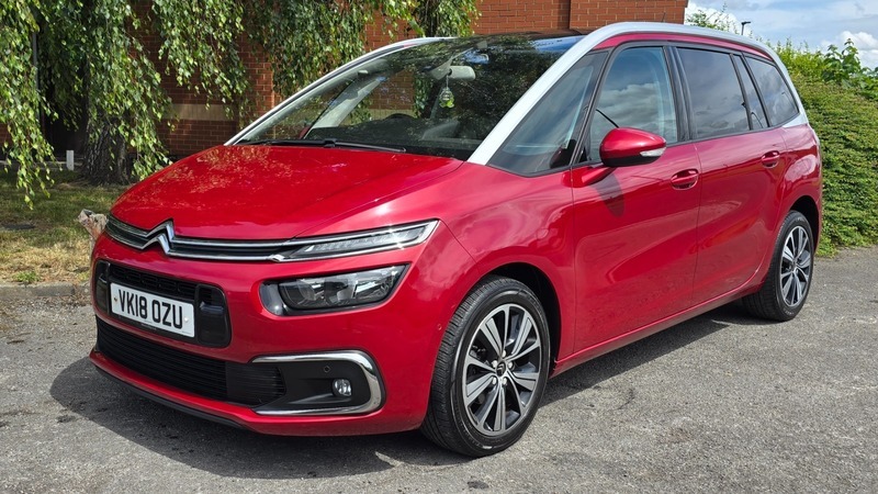 Citroen C4 Picasso 1.6 Bluehdi Flair Mpv Red #5