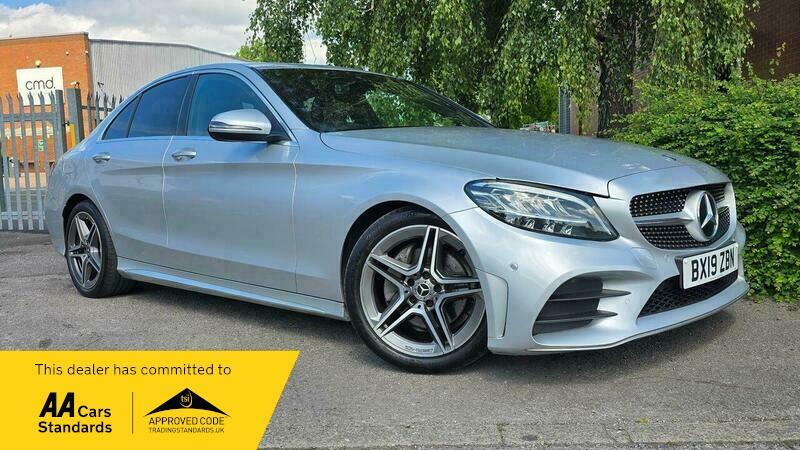 Mercedes-Benz C Class 2.0 C220d Amg Line Silver