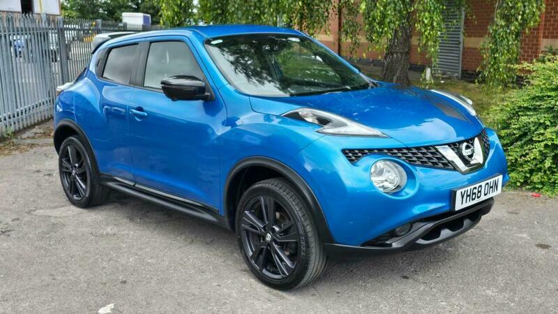 Nissan Juke 1.6 Tekna Suv YH68OHN Blue #5