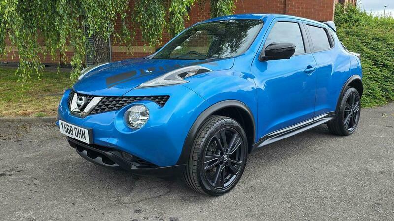 Nissan Juke 1.6 Tekna Suv YH68OHN Blue #6