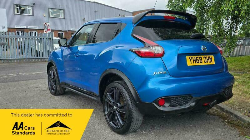 Nissan Juke 1.6 Tekna Suv YH68OHN Blue #3