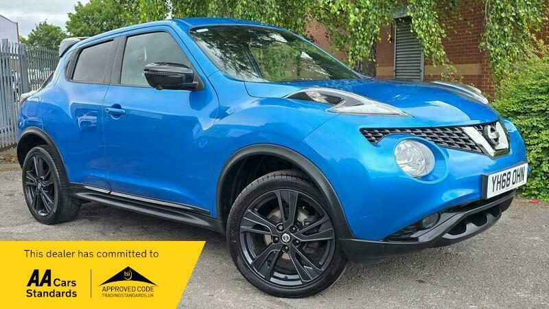 Nissan Juke 1.6 Tekna Suv YH68OHN Blue #2