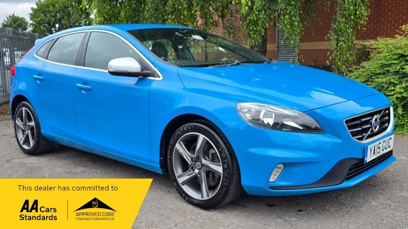 Volvo V40 2.0 D4 R-design Nav YA15GUC Blue #5