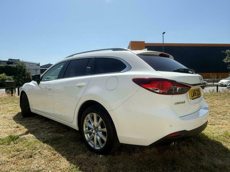 Mazda 6 2.2 Skyactiv-d Se-l Nav White #4
