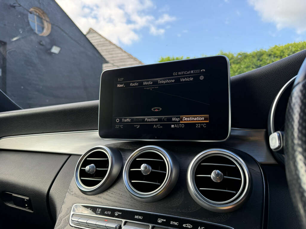 Mercedes-Benz C Class 2.1 C 250 Amg Line Premium D J19ETU Black #6