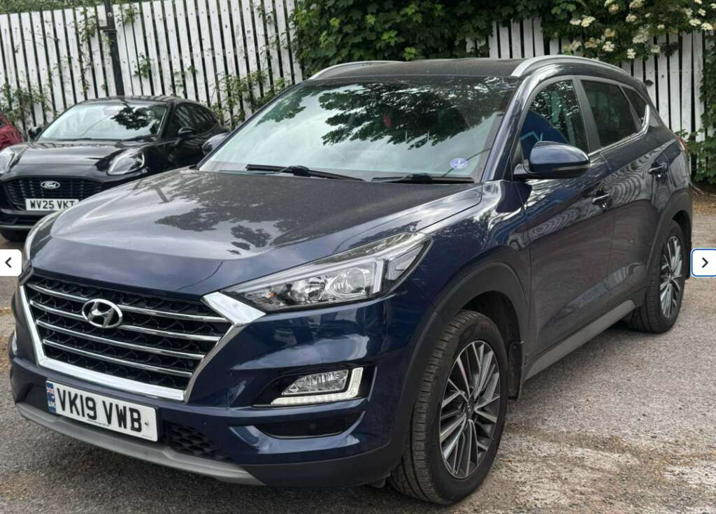 Hyundai Tucson  Blue #3