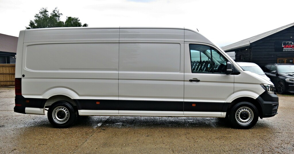 Volkswagen Crafter Panel Van 140Hp Aircon Trendline Lwb High Roof Cr3 DF72OLK White #3